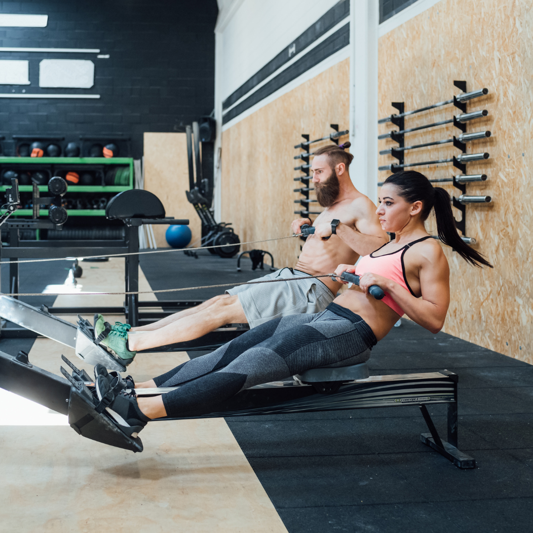 Cours cardio sur ergomètres